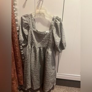 Mittoshop light green/gray dress